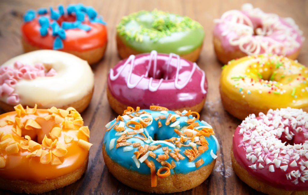 Multicolored Doughnuts | DIETSiTRIED