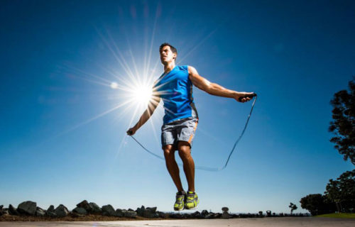 Man Jumping Rope | Outdoor Workout | DIETSiTRIED